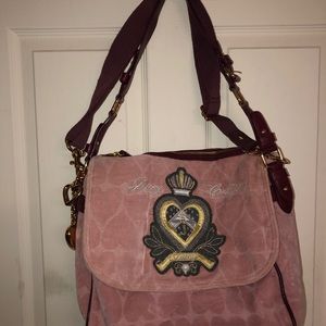 Juicy Couture side saddle bag